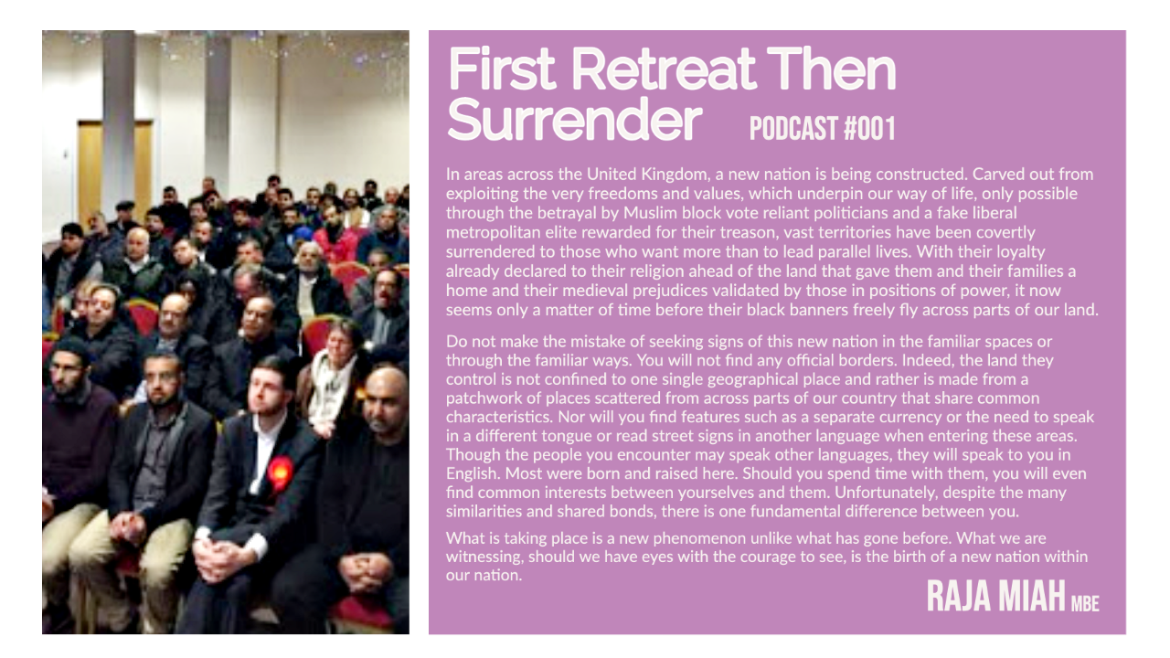 Podcast #001 - First Retreat Then Surrender