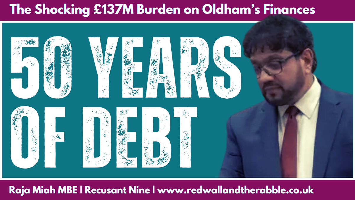 50 Years of Debt: The Shocking £137M Burden on Oldham’s Finances