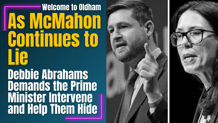 As McMahon Continues to Lie, Abrahams Demands the Prime Minister Intervene and Help Them Hide