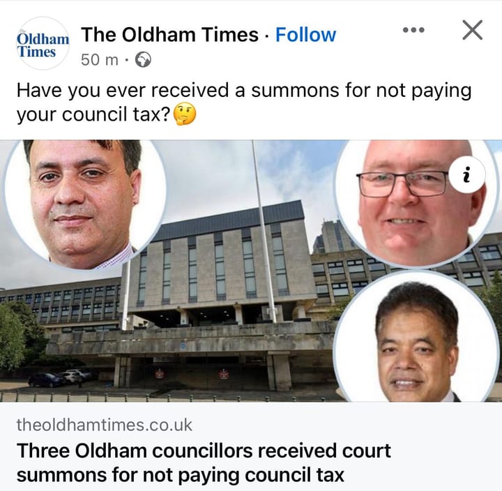 Councillors Exposed For Not Paying Their Council Tax